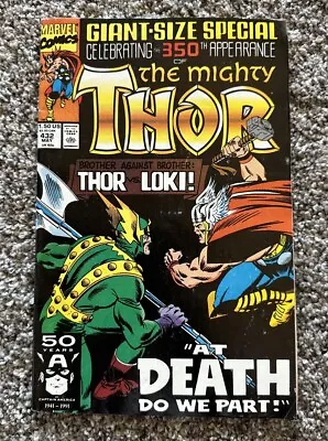 Buy The Mighty Thor #432 May 1991 Marvel Comic Book • 7.58£