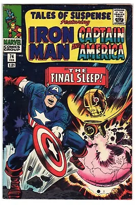 Buy TALES OF SUSPENSE #74 (Feb 1966) IRON MAN CAPTAIN AMERICA Marvel Comics FN 6.0 • 31.68£