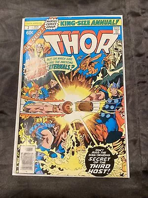 Buy Thor King-size Annual # 7 Marvel Comics 1978 Newsstand Variant Eternals Appear • 6.32£