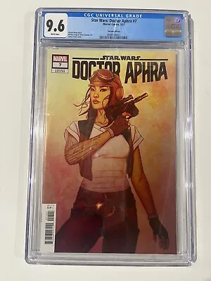 Buy Star Wars Doctor Aphra #7 CGC 9.6 White Pages Jenny Frison Variant Marvel 2021 • 98.78£