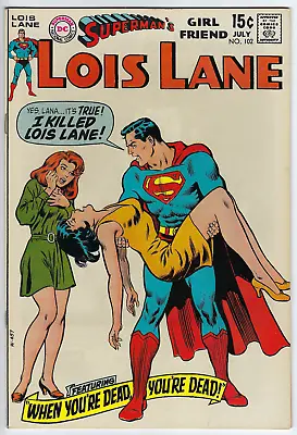 Buy Superman's Girl Friend Lois Lane 102 1970 VF/NM 9.0 Swanderson-c Death Lois Lane • 31.96£