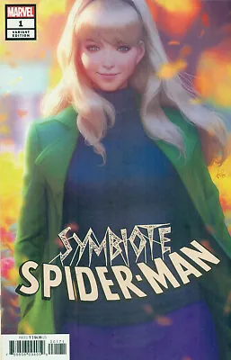 Buy Symbiote Spider-Man #1 Black Costume Cat Artgerm Gwen Variant C Venom NM/M 2019 • 3.18£