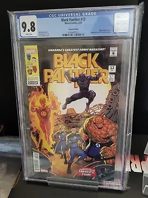 Buy Black Panther #13 Medina Classic Homage Var CGC 9.8 • 27.83£