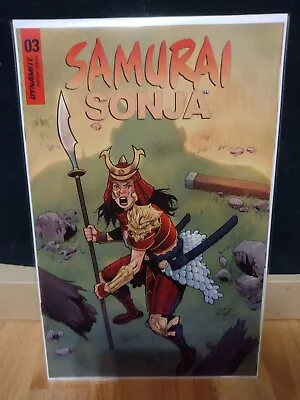 Buy SAMURAI SONJA #3 VF Cover A Bagged N Boarded Dynamite Comics  • 2£