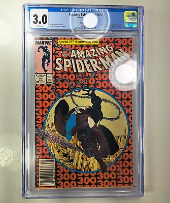 Buy The Amazing Spiderman #300 CGC 3.0 Newsstand White Pages • 180.10£
