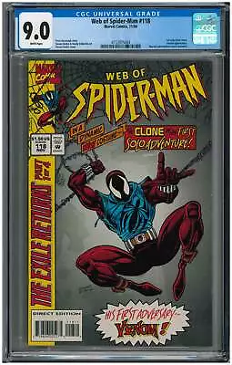 Buy Web Of Spider-Man #118 • 145.91£