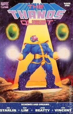 Buy Thanos Quest #1 VG 1990 Stock Image • 11.93£