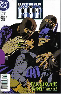 Buy DC Comics Batman Legends Of The Dark Knight #189 Free UK Postage • 3.99£