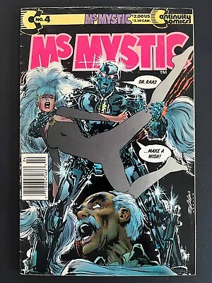 Buy Ms Mystic #4 (Continuity Comics, 1989, Newsstand, Neal Adams Cover) • 3.19£