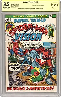 Buy Marvel Team-Up #5 CBCS 8.5 SS Conway/Thomas 1972 23-0AE1106-072 • 154.37£