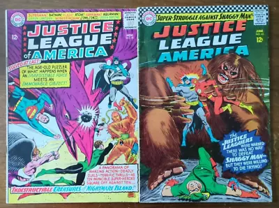 Buy Justice League Of America #40 45 46 47 & 49 - Lot 1st SA Sandman! 3rd SA Penguin • 27.98£