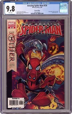 Buy Amazing Spider-Man #528B Wieringo 1:8 Variant CGC 9.8 2006 4391295004 • 127.92£