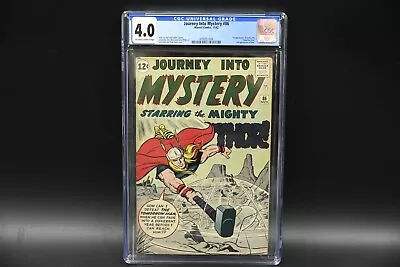 Buy Thor Journey Into Mystery #86 CGC 4.0  1st Full Odin, 1st Zarrko, Tomorrow Man • 379.77£