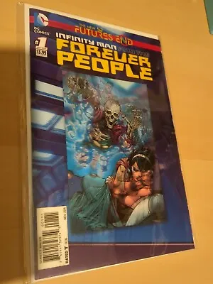 Buy Infinity Man And The Forever People #1 Future's End DC Comics New 52 3d Cover • 1.50£