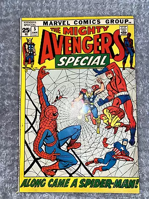 Buy 🔥Avengers Annual #5 Jan 1972, 1st U.S. Reprint Of Avengers #8 1st Kang!🔥 • 35.58£