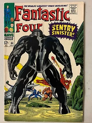 Buy Fantastic Four #64 1st Appearance Sentry 459 5.0 (1967) • 19.19£
