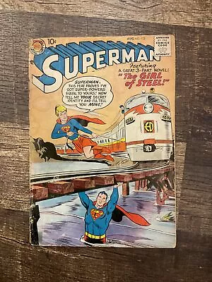 Buy Superman #123 (1958 1st Series) - Supergirl Prototype Tryout - Otto Binder • 237.18£
