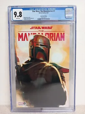 Buy Rare Star Wars The Mandalorian #1 Hans Variant Cgc 9.8 🔥🔥 2022 • 35£