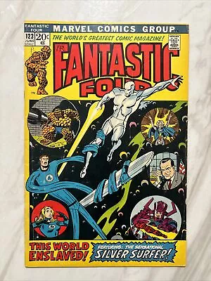 Buy Fantastic Four #123 (1972) Silver Surfer & Galactus Appearance Marvel Comics • 14.96£