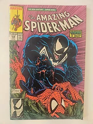 Buy Amazing Spider-man #316 1989 1st Full Cover Of Venom! • 45£