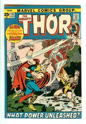Buy Thor #193 6.0 // Classic Battle Of Thor Vs Silver Surfer Marvel Comics 1971 • 50.28£