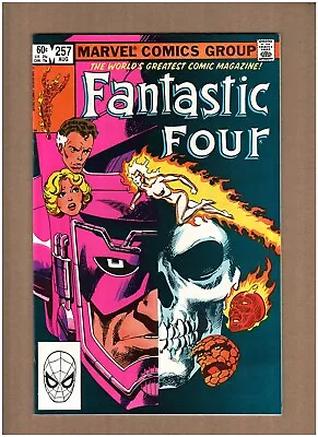 Buy Fantastic Four #257 Marvel Comics 1983 John Byrne GALACTUS VF/NM 9.0 • 7.19£
