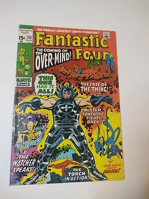Buy Fantastic Four #113 (Aug 1971, Marvel) • 20.10£