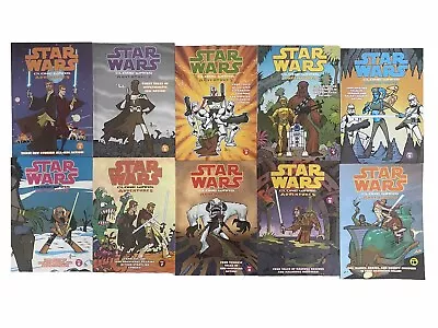 Buy Star Wars Clone Wars Adventures Vol 1-10 • 15£