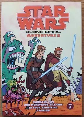 Buy Star Wars The Clone Wars Adventures Volume 7 TPB Paperback Digest Graphic Novel • 2.99£