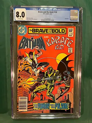 Buy Brave & The Bold #198 CGC 8.0 DC Comics 1983 Batman & Karate Kid!  Classic 80s! • 51.24£