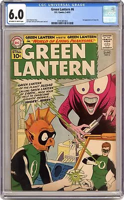 Buy Green Lantern #6 CGC 6.0 1961 3745381003 • 643.42£
