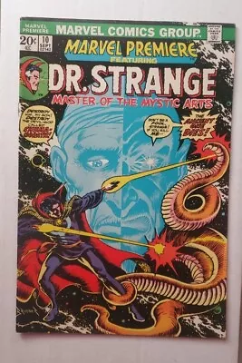 Buy Marvel Premiere #10 FN Dr. Strange 1973 Death Of Ancient One 1st Shuma-Gorath • 59.38£