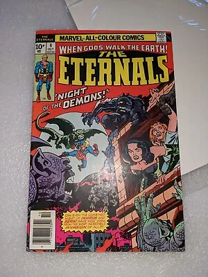 Buy Jack Kirby - The Eternals Volume 1 No. 4 (Marvel 1976) NM! RARE! • 20£