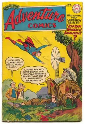 Buy Adventure Comics #208 1955- SUPERBOY- Aquaman- Green Arrow VG+ • 148.18£