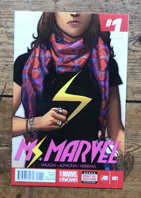 Buy MS MARVEL # 1 (2014) COVER A 1ST SERIES 1ST PRINT UNREAD (see Description) • 19.95£