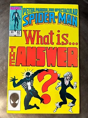 Buy 19884 Peter Parker: The Spectacular Spider-Man #92 Marvel Comics • 12.87£