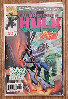 Buy Marvel Comics - The Incredible Hulk Vol.1 # 458 - November 1997 • 3.75£