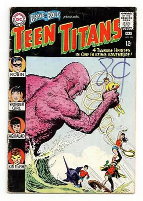 Buy Brave And The Bold #60 GD- 1.8 1965 2nd App. Teen Titans • 61.65£