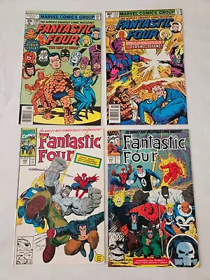 Buy Fantastic Four 190, 212, 348, 349 Set High Grade 1977/79/91 • 23.71£