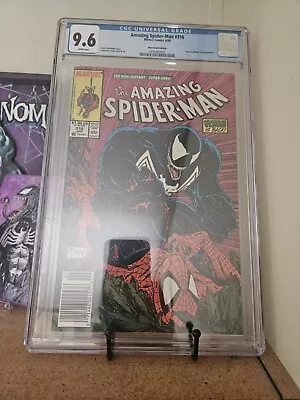 Buy Amazing Spider-Man #316 CGC 9.6 Newsstand 1st Full Venom Cover  • 281.50£