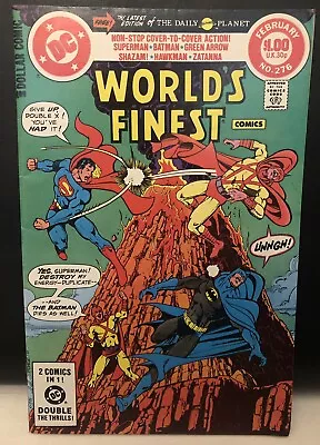 Buy World's Finest Comics #276 Comic , Dc Comics Superman Batman • 7.99£