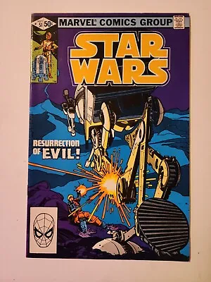 Buy Star Wars #51 Marvel Comic Book 1977- Direct Edition High Grade!!!  C2 • 7.32£