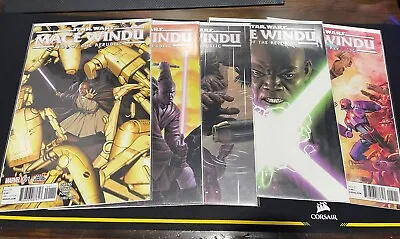 Buy 2017 Star Wars: Jedi Of The Republic - Mace Windu Comic Set #1-#5 NM Comics • 43£