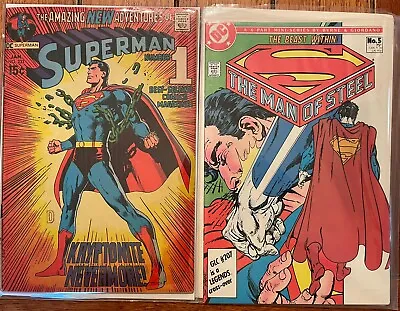 Buy COMICS SUPERMAN #233 1971 FN+ NEAL ADAMS COVER 💥Bonus Man Of Steel #5 1986 • 37.84£