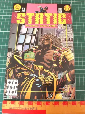 Buy Static # 4 -  D.c Comics ~ 1993 - Vintage Comic • 5.99£
