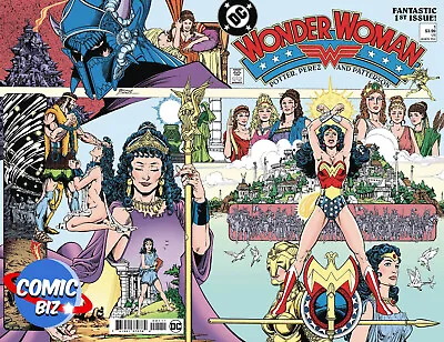Buy Wonder Woman #1 1987 (2023) Facsimile Ed Perez Main Cover A Dc Comics • 4.10£