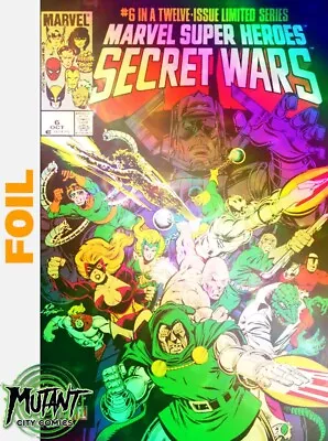 Buy 🤐 Marvel Super Heroes Secret Wars #6 Facsimile Edition 🌟foil🌟*6/05/24 Presale • 6.30£