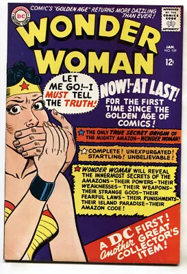 Buy WONDER WOMAN #159--Origin Issue--DC--comic Book--VF • 117.55£