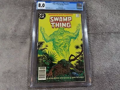 Buy 1985 DC Comics SAGA Of The SWAMP THING #37 - 1st JOHN CONSTANTINE - NS - CGC 8.0 • 237.90£
