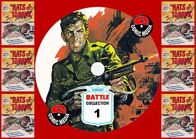 Buy Battle Picture Library UK Comics Collection 1 On PC DVD Rom (CBR Format) • 4.99£